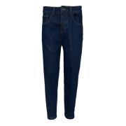 Donkere Denim Katoenen Jeans voor Heren Richmond , Blue , Heren