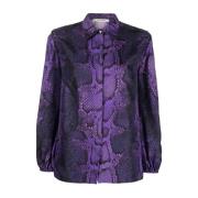 Roberto Cavalli -shirts Roberto Cavalli , Purple , Dames