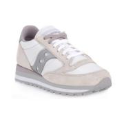 Wit Zilver Jazz Triple Sneakers Saucony , White , Heren