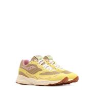 3D-Grid-Hurricane_S707 Gele Sneakers Saucony , Yellow , Heren