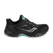 Trail hardloopschoenen met Gore-Tex® technologie Saucony , Black , Dam...