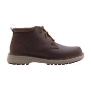 Stijlvolle Veterschoenen Skechers , Brown , Heren