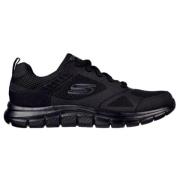 Heren Track Schoenen Skechers , Black , Heren