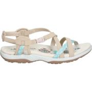 Sandals Skechers , Beige , Dames