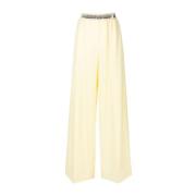 Wijde broek Stella McCartney , Yellow , Dames