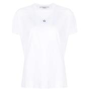 Geborduurd Mini Ster T-Shirt Stella McCartney , White , Dames