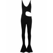 Mouwloze Gebreide Jumpsuit Stella McCartney , Black , Dames