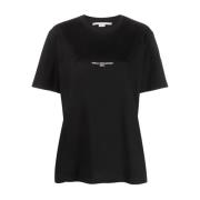 Logo 2001 Print T-Shirt Stella McCartney , Black , Dames