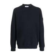 Blauwe Aw23 Heren Sweatshirt - Stijlvol en Comfortabel Stone Island , ...