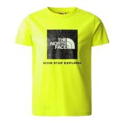 T-shirt The North Face , Yellow , Heren