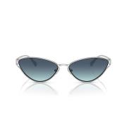 Stijlvolle Cat-Eye Zonnebril Tiffany , Gray , Dames