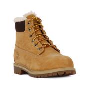 Gele Nubuck Enkellaars met Comfortabele Voering Timberland , Brown , H...