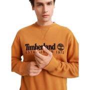 Sweatshirt Timberland , Orange , Heren