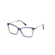 Vibrant Paarse Bril Tom Ford , Purple , Dames