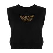 Zwarte Sweaters voor Heren Tom Ford , Black , Dames