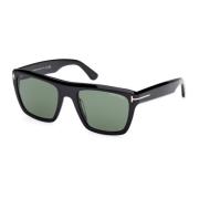 Moderne herenzonnebril Tom Ford , Black , Heren