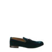 Pine Green Loafers, Klassieke Stijl Tom Ford , Green , Heren