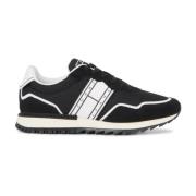 Runner Mix Schoen Tommy Hilfiger , Black , Heren