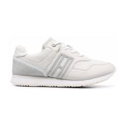 Witte lage top sneakers voor vrouwen Tommy Hilfiger , White , Dames