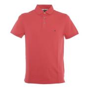 Polo essential fragola Tommy Hilfiger , Red , Heren