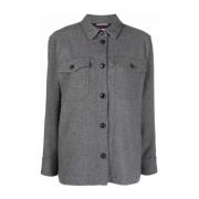 Casual Overhemd Tommy Hilfiger , Gray , Dames