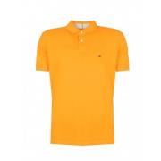 Polo Shirts Tommy Hilfiger , Orange , Heren