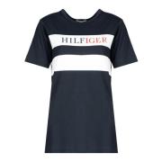 T-shirt met korte mouwen Tommy Hilfiger , Blue , Dames