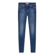 Klassieke en comfortabele Nora Jeans Tommy Hilfiger , Blue , Dames