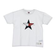 Star Tee Cloud Dancer T-Shirt Tommy Hilfiger , White , Dames