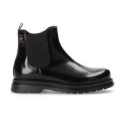 Klassieke Chelsea Boots voor Heren Tommy Hilfiger , Black , Dames