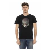 T-Shirts Trussardi , Black , Heren