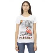 T-Shirts Trussardi , White , Dames