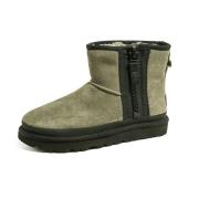 Dames Classic Mini Zip Tape Logo Winterlaarzen Aw23 UGG , Green , Dame...