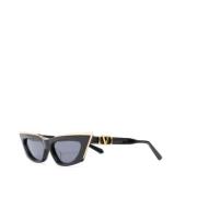 Vls113 A Sunglasses Valentino , Black , Dames