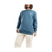 Moderne Comfort Crew Sweatshirt Vans , Blue , Heren