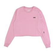 Junior Crop Longsleeve T-shirt Vans , Pink , Dames