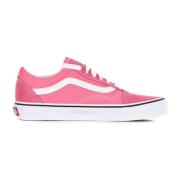Old Skool Lage Sneaker voor Dames Vans , Pink , Dames