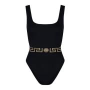 Eendelig badpak Versace , Black , Dames