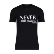 T-shirts Versace , Black , Dames
