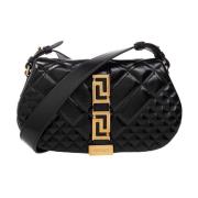 ‘Greca Goddess’ gewatteerde schoudertas Versace , Black , Dames