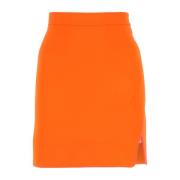 Oranje polyester minirok Vivienne Westwood , Orange , Dames