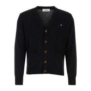 Cardigan Vivienne Westwood , Black , Heren