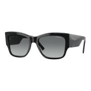 Sungles Vogue , Black , Dames