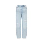 Klassieke Denim Jeans Armani Exchange , Blue , Dames