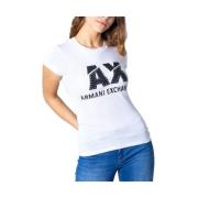 T-shirt Armani Exchange , White , Dames