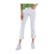 Jeans 5tasche gewasflare Armani Exchange , White , Dames
