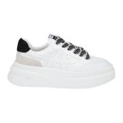 Witte/Zwarte Impulsbis Sneakers ASH , White , Dames