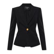 Wollen blazer Balmain , Black , Dames