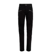 Zwarte Slim-Fit Jeans Balmain , Black , Heren