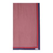 Monogram-printed scarf Balmain , Multicolor , Dames